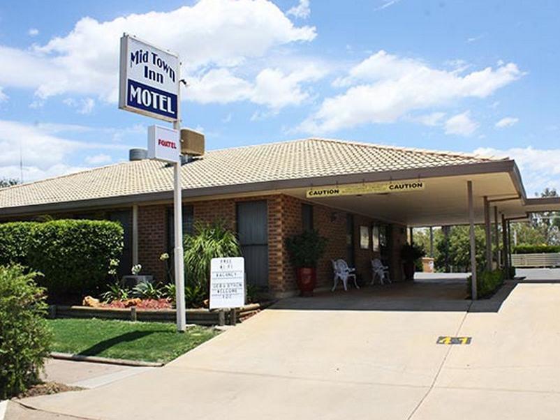 Mid Town Inn Narrabri Eksteriør billede